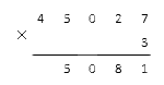 Как умножить столбиком многозначное число на однозначное