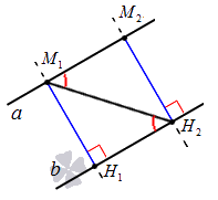 Исследовать взаимное расположение прямых и расстояние между параллельными прямыми